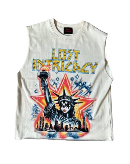 Lost Intricacy Kiss Liberty Sleeveless T-Shirt