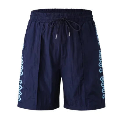 Lost Intricacy Nylon Shorts Navy Carolina