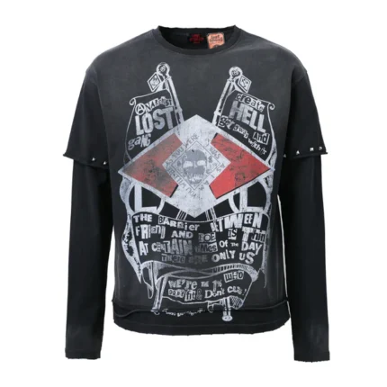 Lost Intricacy Westwood Long Sleeve Black