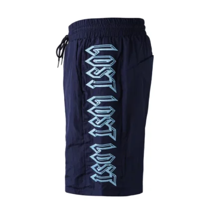 Lost Intricacy Nylon Shorts Navy Carolina