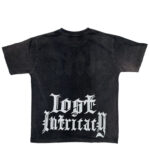 Lost Intricacy Black Washed Rhinestone T-Shirt