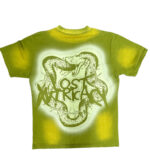 Lost Intricacy Green Washed Rhinestone T-Shirt