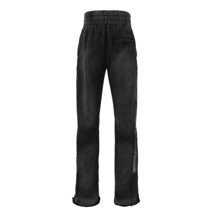 Lost Black Flare Sweatpants