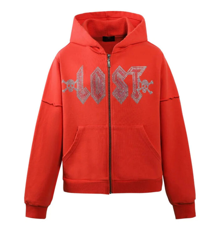 Lost Intricacy Solar Zip Up Hoodie