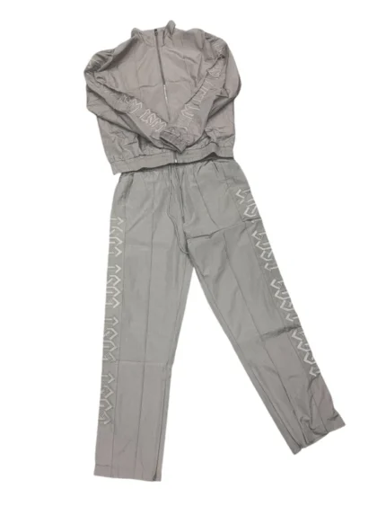 Lost Intricacy Silver Tracksuit Top & Bottom