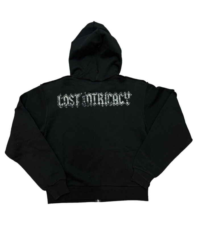 Lost Intricacy Staff Black Zip Up Hoodie