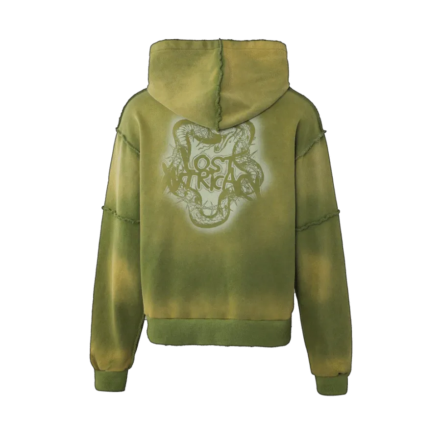 Lost Intricacy Green Rhinestone Zip Up Hoodie Lost Intricacy Green Rhinestone Zip Up Hoodie